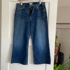 Hudson Sammi Wide leg cropped jean